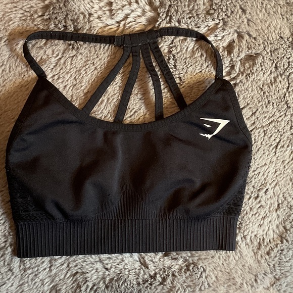 Gymshark Other - Gymshark Black Strappy Sports Bra